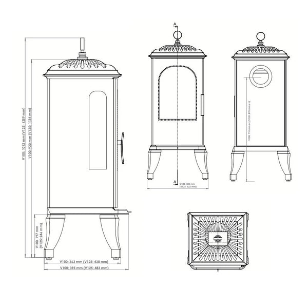 Victoria Bioethanol Kamin