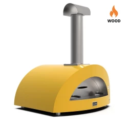 Moderno 5 Pizze Yellow - Wood Fueled Pizza Oven