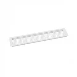 Ventilation grille Weiß - 50x10 cm - 214 cm²