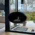 Cocoon Fires Aeris mit schwarzer Stange