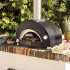 Moderno 1 Pizza Grau - Hybrid Pizzaofen