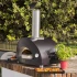 Moderno 1 Pizza Grau - Holz Pizzaofen