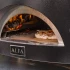 Moderno 1 Pizza Grau - Holz Pizzaofen