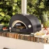 Moderno 1 Pizza Grau - Holz Pizzaofen