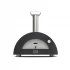 Moderno 2 Pizze Grau - Holz Pizzaofen