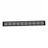 Schwarz Ventilation Grille - 100x11 cm - 420 cm²