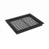 Ventilation Grille Schwarz - 25x20.5 cm - 210 cm²